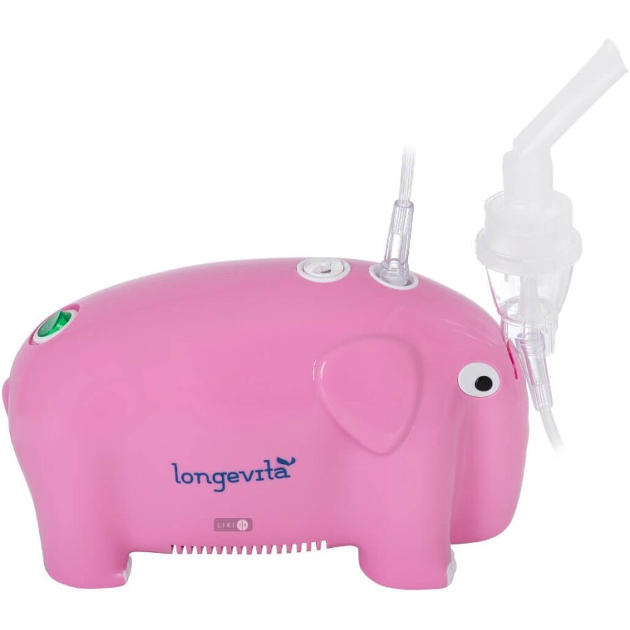 Інгалятор Longevita CNB69012 компресорний, pink: ціни та характеристики