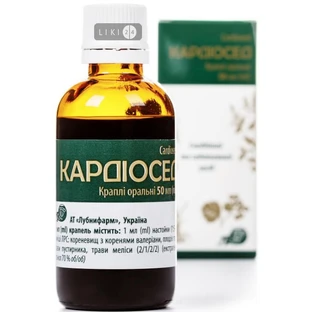 Кардіосед крап. орал. фл. 50 мл