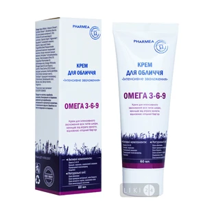 Крем для лица Pharmea Omega 3-6-9 Интенсивное увлажнение, 60 мл