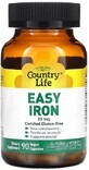 Легкое железо Country Life Easy Iron 25 мг, 90 капсул