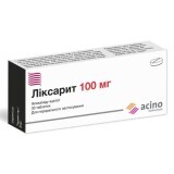 Ліксарит 100 мг таблетки, №30