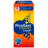 Лисобакт Комплит оромукозный спрей, раствор 30 мл, с насосом-распылителем и аппликатором