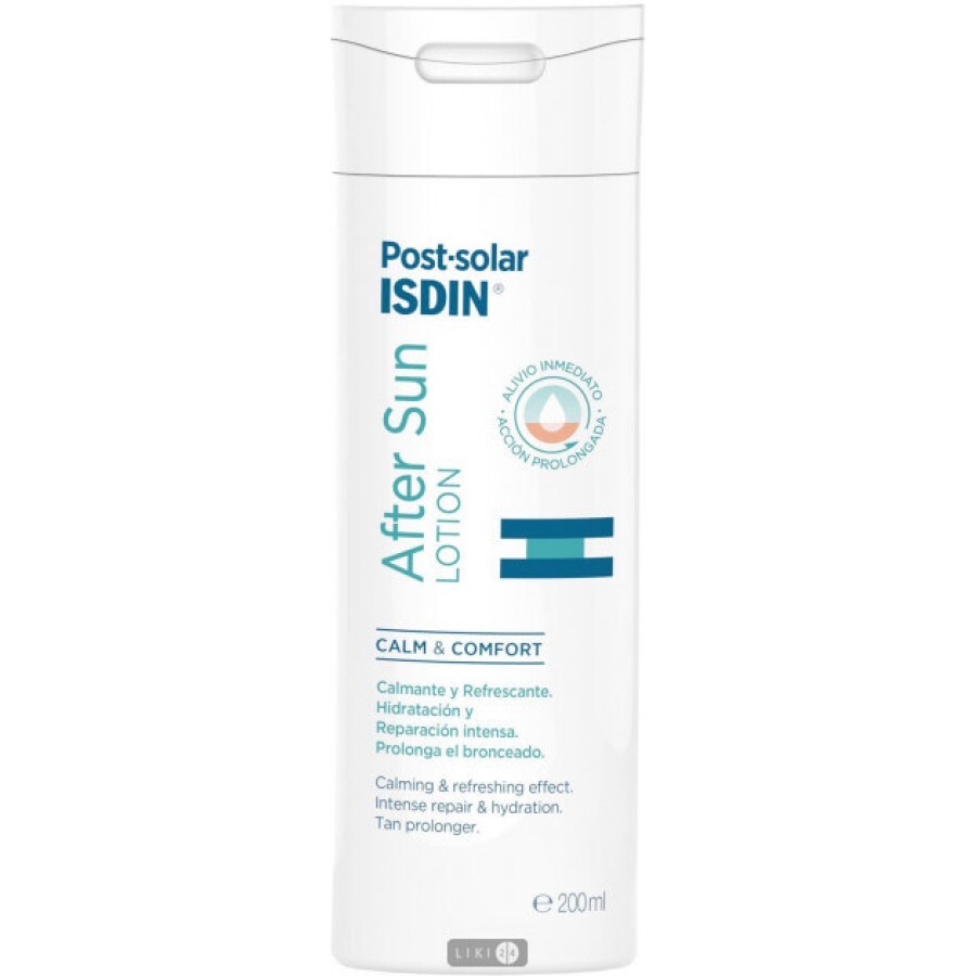 Лосьон для загара isdin post solar/lotion after sun 200 мл: цены и характеристики