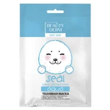Маска для обличчя Beauty Derm тканинна зволожуюча Animal Seal Aqua 25 мл