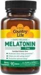 Мелатонін Country Life 3 мг таблетки, №90