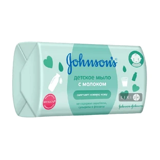 Мило Johnson's Baby з екстрактом натурального молока 100 г