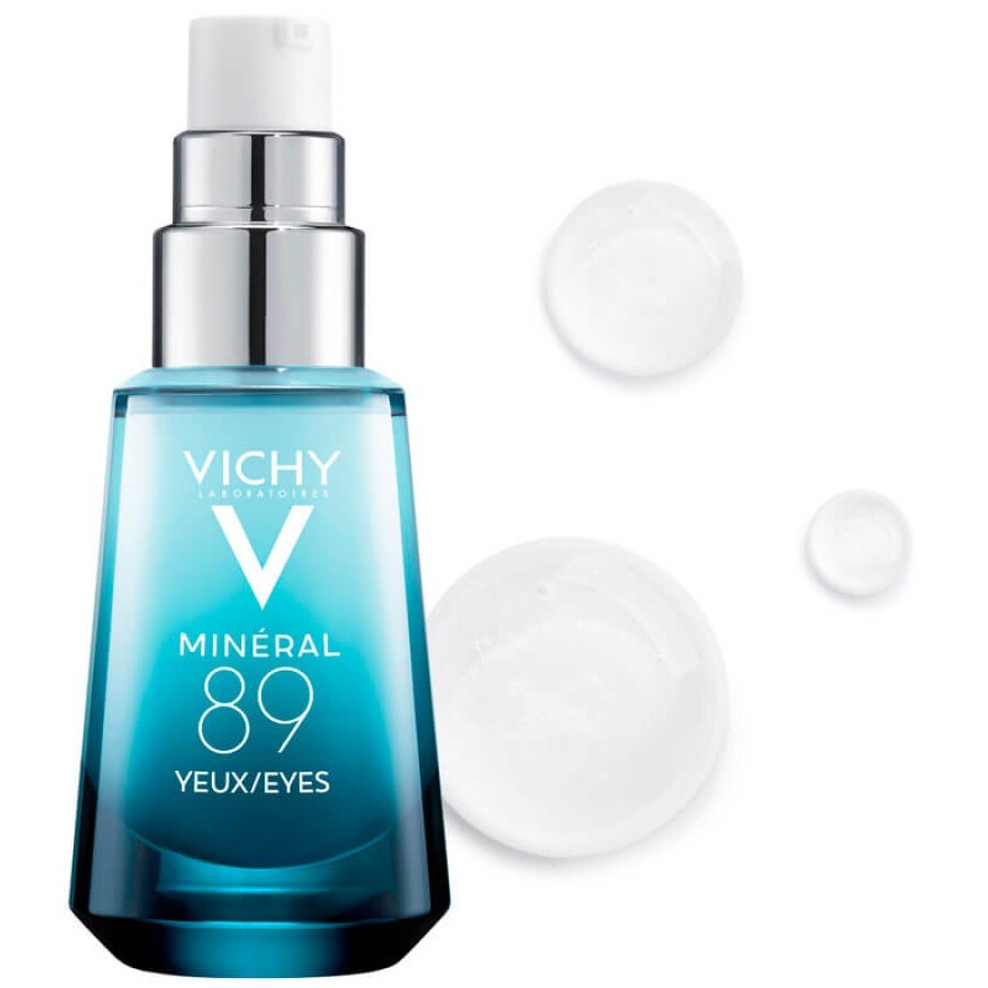 Гель для восстановления и увлажнения кожи вокруг глаз Vichy Минерал 89 15 мл: цены и характеристики