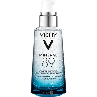 Ежедневный гель-бустер Vichy Минерал 89 усиливающий упругость и увлажнение кожи, 30 мл