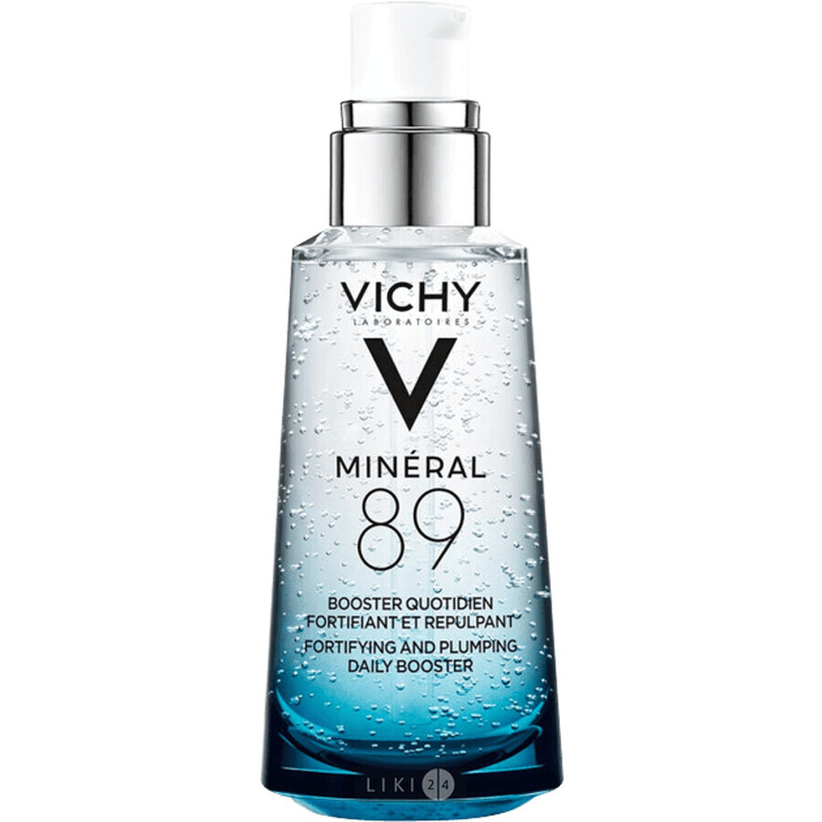Ежедневный гель-бустер Vichy Минерал 89 усиливающий упругость и увлажнение кожи, 30 мл: цены и характеристики