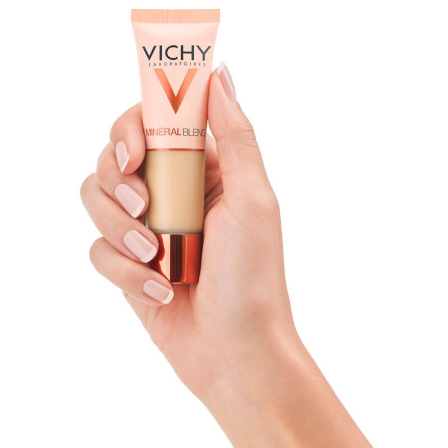 Тональный крем Vichy Mineralblend, оттенок 1, 30 мл для придания коже естественного сияющего вида: цены и характеристики