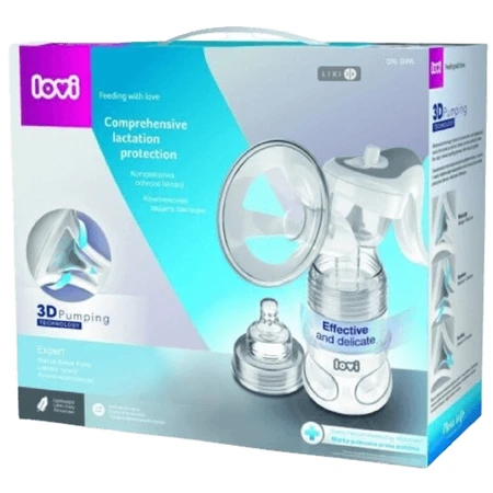 Молоковідсмоктувач Lovi Expert 3D Pumping-50/030 exp, ручний: ціни та характеристики
