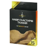 Набір пластирів B-Health бактерицидних на тканинній основі 1.9 см х 7.2 см 15 шт