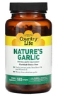Натуральная добавка Country Life Natures Garlic (Натуральный чеснок) 180 капсул
