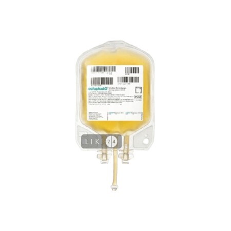 Октаплас ЛГ раствор 45 -70 мг/мл группа крови B (III) контейнер, 200 мл