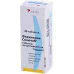 Флемоксин Солютаб табл. дисперг. 250 мг блистер №20: цены и характеристики