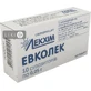 Евколек супозиторії по 0.05 г №10