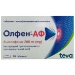 Олфен-АФ 200 мг таблетки з модифікованим вивільненням блістер, №30: ціни та характеристики
