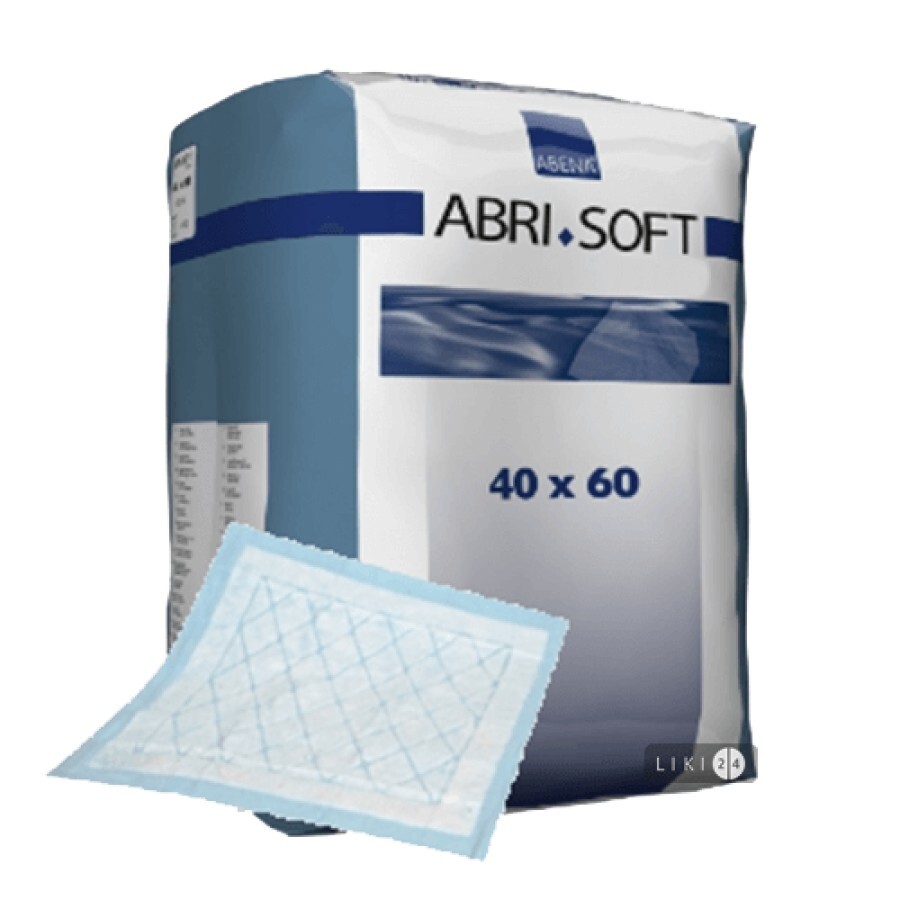 Пелюшки гігієнічні Abena Abri-Soft Basic 40 х 60 см №60: ціни та характеристики