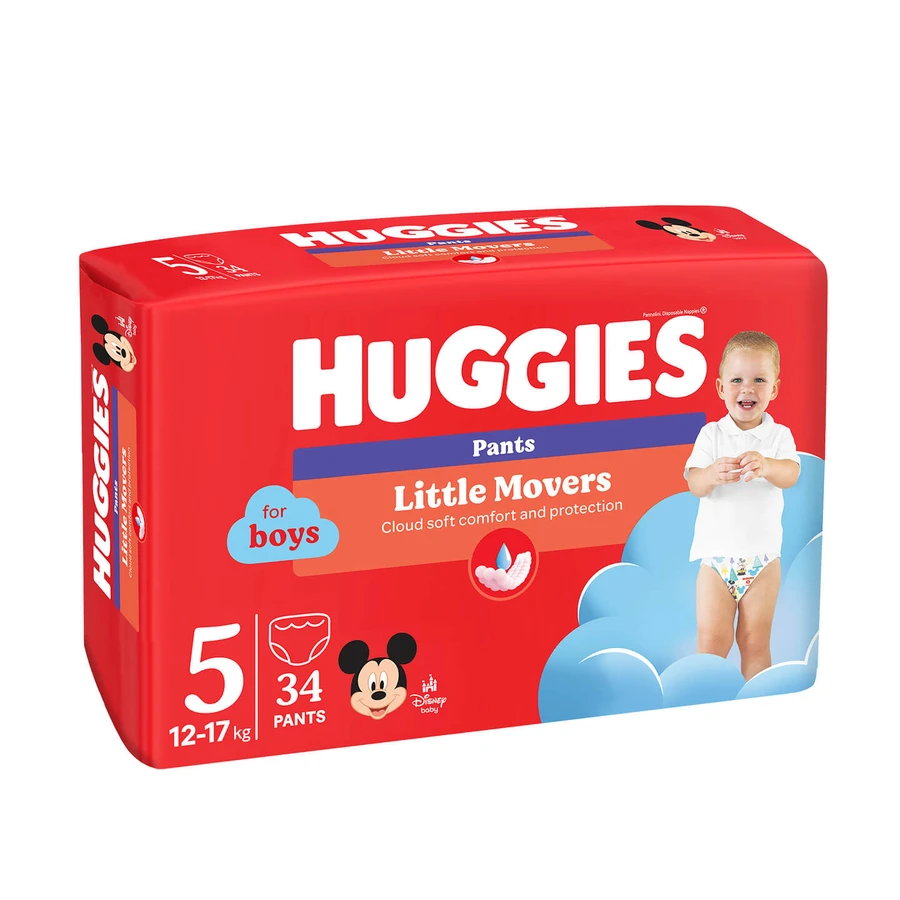 Трусики-підгузки Huggies Pants Boy 5 для хлопчиків 12-17 кг 34 шт: ціни та характеристики