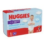 Трусики-подгузники Huggies Pants Boy 5 для мальчиков 12-17 кг 34 шт: цены и характеристики