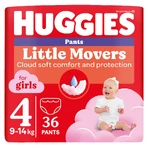 Трусики-підгузки Huggies для дівчаток 4 9-14 кг 36 шт: ціни та характеристики