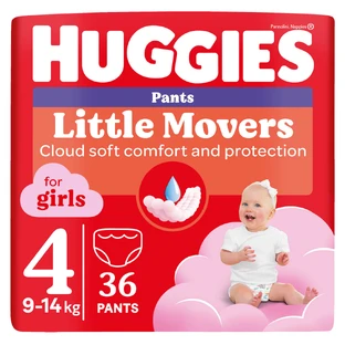 Трусики-підгузки Huggies для дівчаток 4 9-14 кг 36 шт