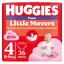 Трусики-підгузки Huggies для дівчаток 4 9-14 кг 36 шт