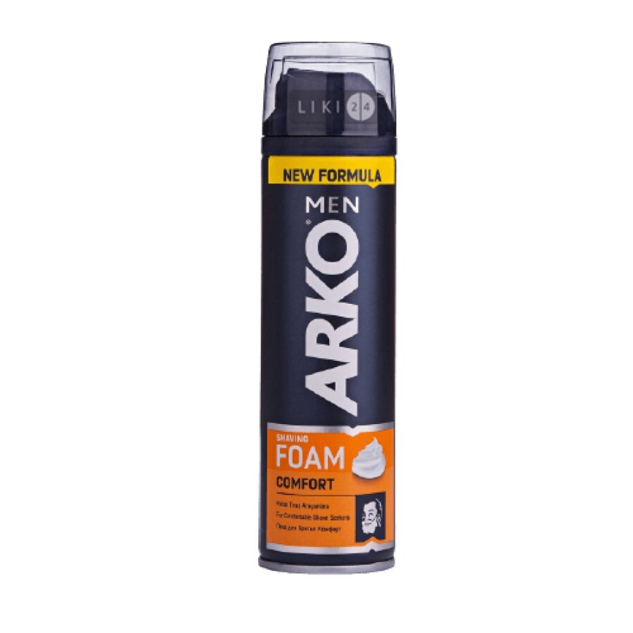 Пена для бритья ARKO Comfort 200 мл: цены и характеристики