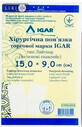 Пластир бактерицидний торгової марки igar тип лайтпор (на основі спанлейс) 15 см х 10 см, хірургічна пов&#39;язка