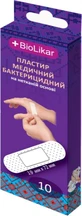 Пластир Biolikar бактерицидний на нетканій основі 19 мм х 72 мм №10