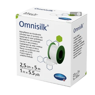 Пластир хірургічний Omnisilk котушка 2.5 см х 5 м 1 шт
