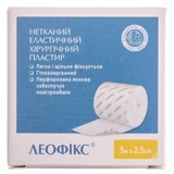 Пластырь медицинский Леофикс хирургический, эластичный на нетканной основе 5 м х 5 см 1 шт