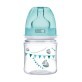 Бутылка Canpol Babies EasyStart с широким отверстием антиколикова PP Let&#39;s Celebrate синяя 120 мл
