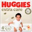 Підгузки Huggies Extra Care 4 (8-16 кг) 33 шт.