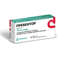 Превентор табл. в/плівк. обол. 10 мг контурн. чарунк. уп. №30