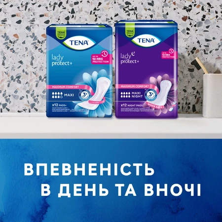 Урологічні прокладки Tena Lady Maxi Insta Dry 12 шт: ціни та характеристики