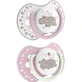 Пустушка Lovi Night & Day Girl, Hippo 22/809, з 0-3 місяців силіконова, динамічна, №2