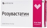 Розувастатин табл. п/плен. оболочкой 10 мг блистер №30