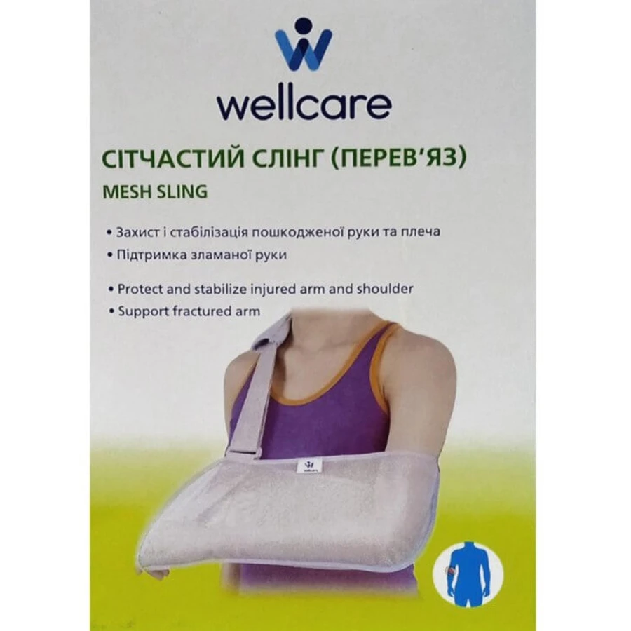 Слинг сетчатый (перевязь) wellcare 21003, размер S: цены и характеристики