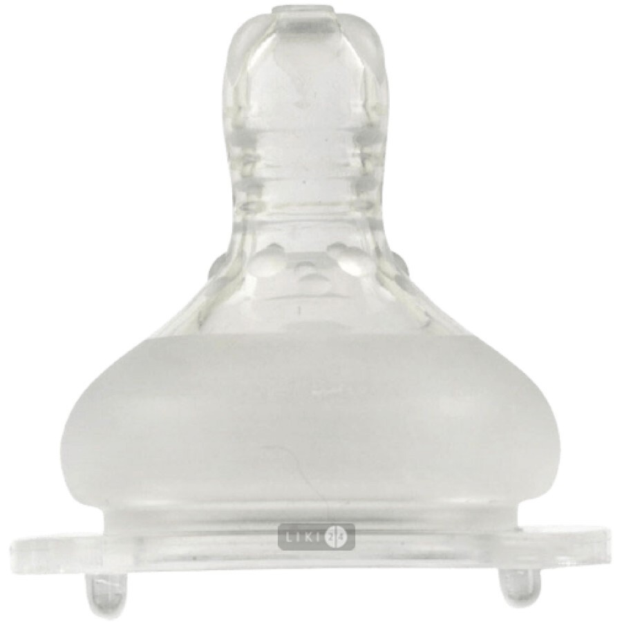 Соска силиконовая антиколиковая Baby Team для бутылочки с широким горлышком 0 мес+ 1 шт 2025: цены и характеристики