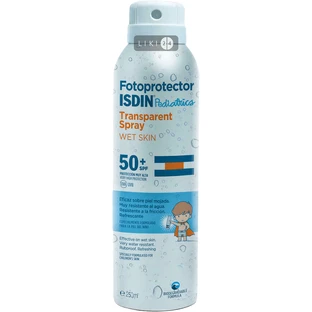 Солнцезащитный спрей Isdin Fotoprotector Pediatrics / Transparent Spray Wet Skin SPF 50+ 250 мл