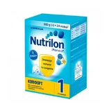 Суха молочна суміш Nutrilon Комфорт 1 для харчування дітей від 0 до 6 місяців, 600 г