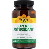 Вітамінно-мінеральний комплекс Country Life Super 10 Antioxidant таблетки, № 120 