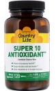 Витаминно-минеральный комплекс Country Life Super 10 Antioxidant таблетки, №120