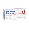 Фолиевая кислота 5 мг таблетки, №50
