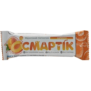 Фруктовий батончик Смартік Абрикос, 30 г