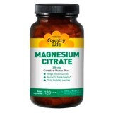 Минералы Country Life Magnesium Citrate 250 мг таблетки, №120