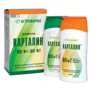 Шампунь Карталін Крок 1/Крок 2 150 мл, 2 флакони