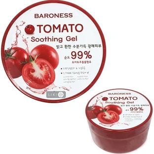 Гель Beauadd Baroness Soothing Gel Tomato, успокаивающий с экстрактом томата,  300 мл