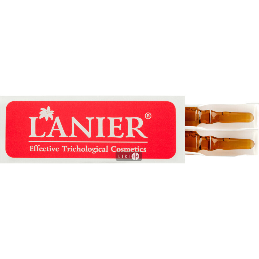 Лосьйон Placen Formula Lanier проти випадіння волосся з плацентою і екстрактом листя алое, 2 х 10 мл: ціни та характеристики
